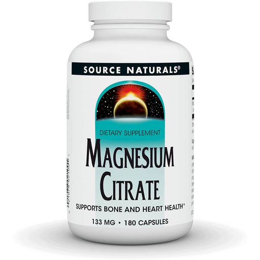 Source Naturals Magnesium Citrate 133mg 180 Capsules | Premium Supplements at MYSUPPLEMENTSHOP