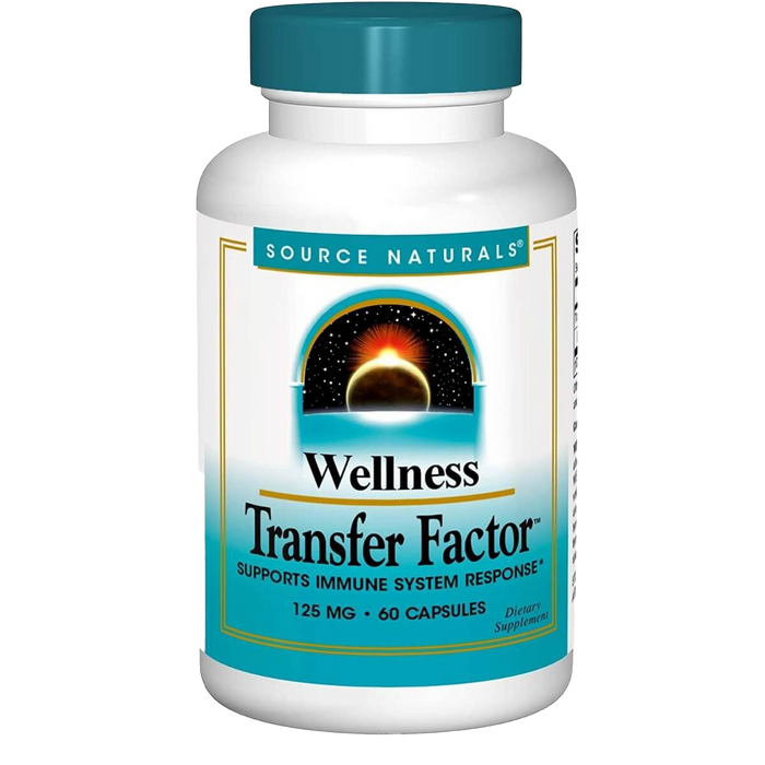 Source Naturals Wellness Transfer Factor 125mg 60 Capsules