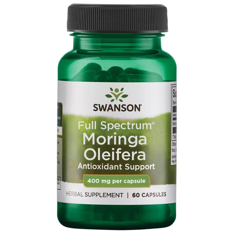 Swanson Full Spectrum Moringa Oleifera 400mg 60 Capsules at MySupplementShop.co.uk