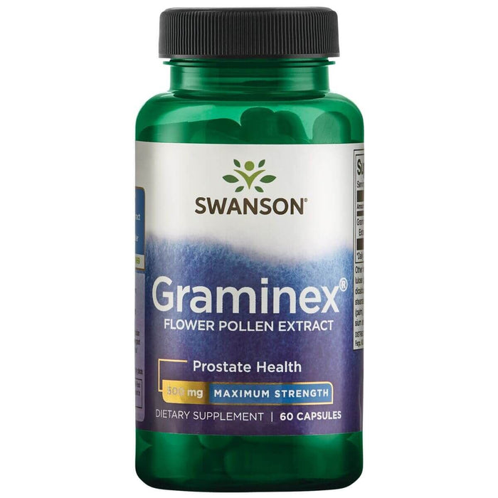 Swanson Graminex Flower Pollen Extract 500 mg 60 Capsules - Health and Wellbeing at MySupplementShop by Swanson