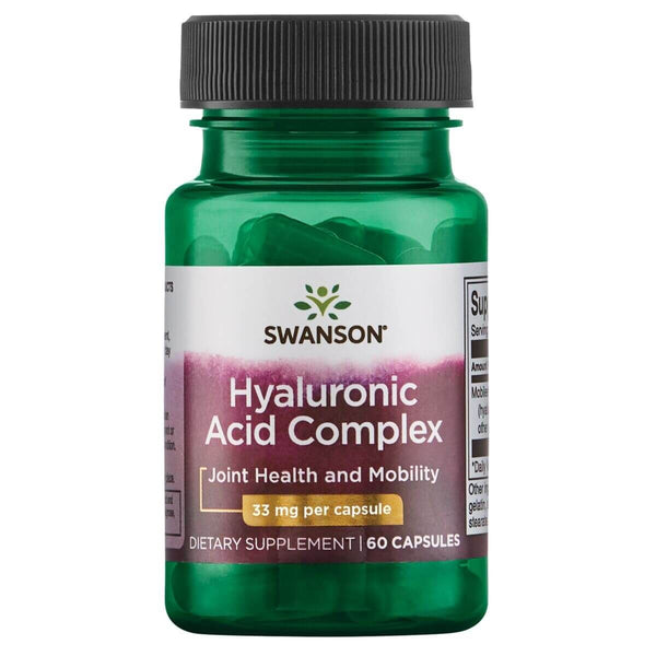 Swanson Hyaluronic Acid Complex 33mg 60 Capsules - Joint Support at MySupplementShop by Swanson