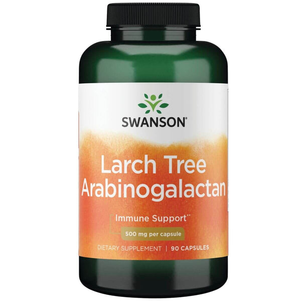 Swanson Larch Tree Arabinogalactan 500 mg 90 Capsules | Premium Supplements at MYSUPPLEMENTSHOP