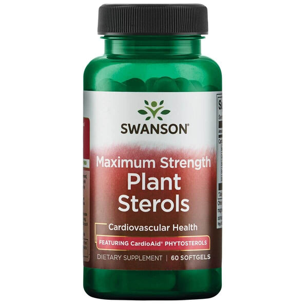 Swanson Maximum Strength Plant Sterols Featuring CardioAid Phytosterols 60 Softgels at MySupplementShop.co.uk