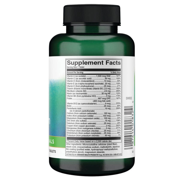 Swanson Multi without Iron Century Formula 130 Tablets at MySupplementShop.co.uk