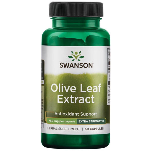 Swanson Olive Leaf Extract 750 mg 60 Capsules at MySupplementShop.co.uk