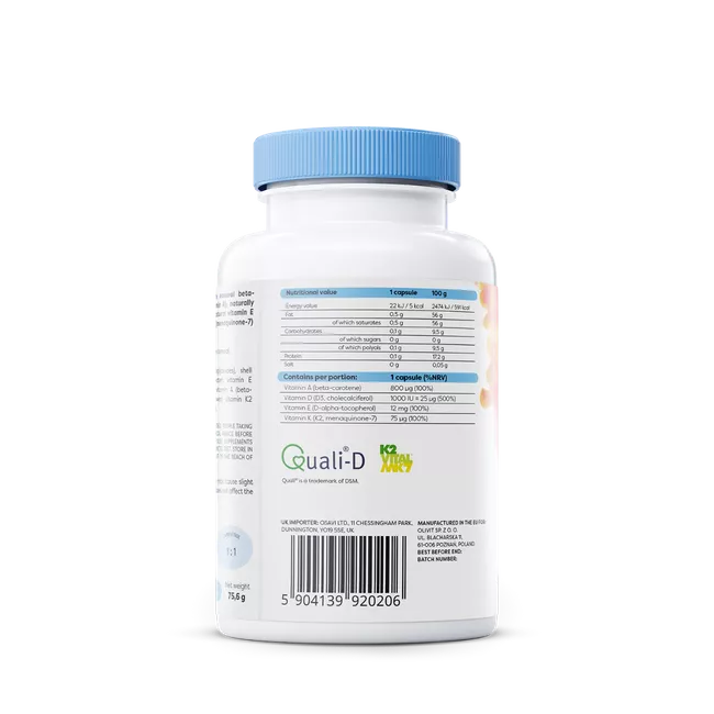 Osavi ADEK Vitamins - Natural Blend for Immunity, Bone Health & More | 120 Softgels - Sports Supplements at MySupplementShop by Osavi