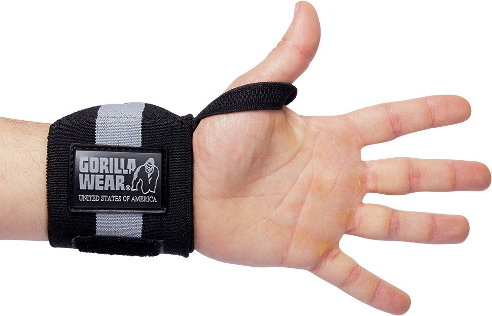 Gorilla Wear Wrist Wraps Ultra - Black/Grey