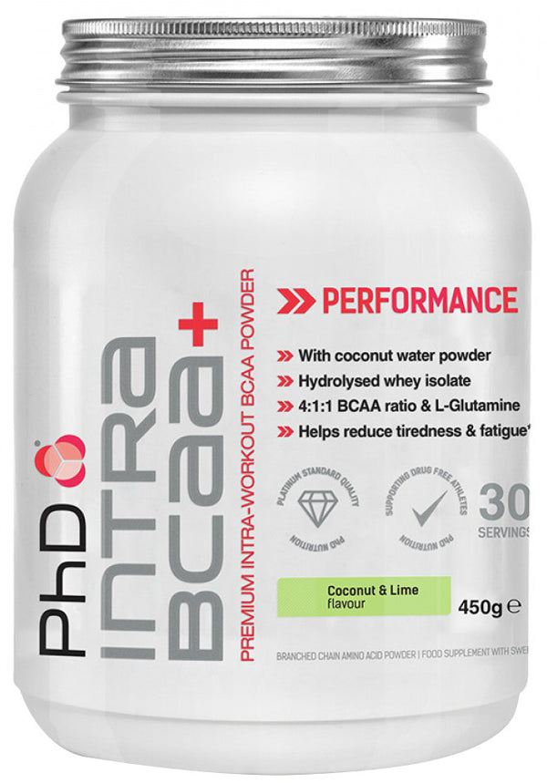 PhD Intra BCAA+, Watermelon - 450 grams | High-Quality Amino Acids and BCAAs | MySupplementShop.co.uk