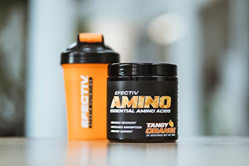 Efectiv Nutrition Amino 300g Tangy Orange - Amino Acids and BCAAs at MySupplementShop by Efectiv Nutrition