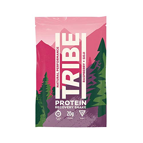 TRIBE Protein Shake 500g Raspberry and Goji | High-Quality Sports Nutrition | MySupplementShop.co.uk