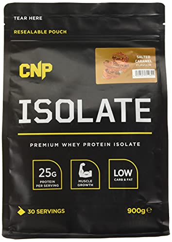 CNP Professional Pro Isolate Premium Whey Protein Isolate 900g 30 Servings (Salted Caramel) | High-Quality Whey Proteins | MySupplementShop.co.uk