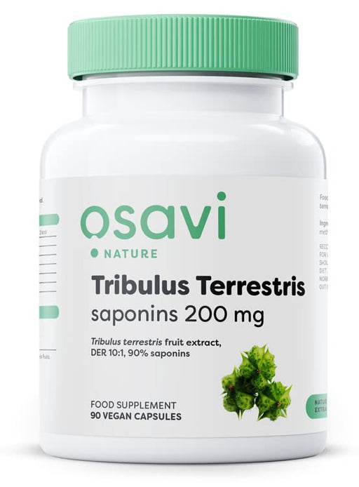Osavi Tribulus Terrestris Saponins 200mg  90 vegan caps - Health and Wellbeing at MySupplementShop by Osavi