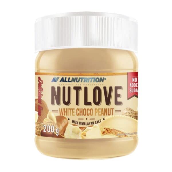 Allnutrition Nutlove, White Choco Peanut - 200g | High-Quality Peanut Spread | MySupplementShop.co.uk