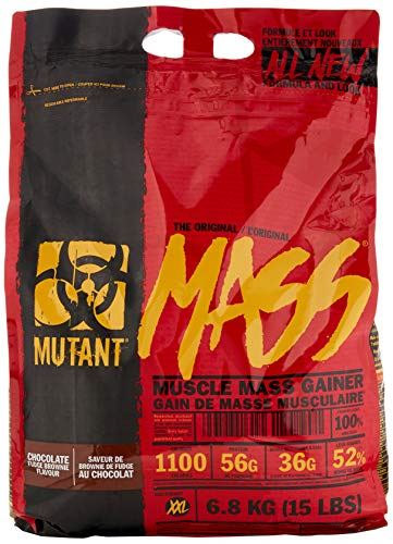 Mutant Mass 6.8kg Chocolate Fudge Brownie | High-Quality Vitamins & Supplements | MySupplementShop.co.uk