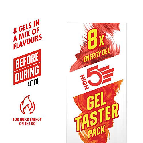 HIGH5 Gel Taster Pack 8x40g Mixed Flavours - Sports Nutrition at MySupplementShop by HIGH5