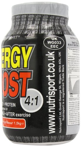 Nutrisport Summer Fruits Energy Boost 1.5Kg | High-Quality Whey Proteins | MySupplementShop.co.uk