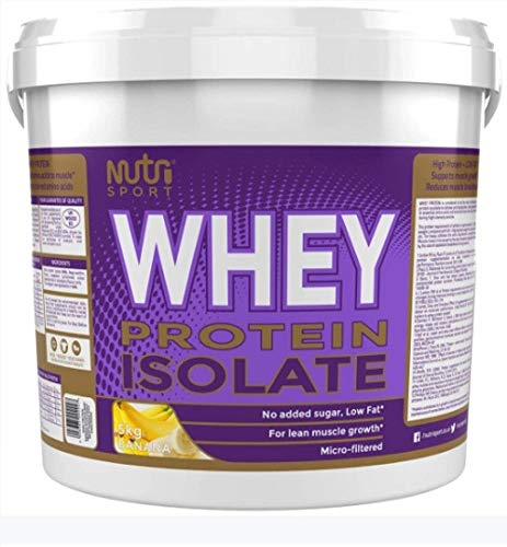 NutriSport Whey Isolate 5Kg Banana | High-Quality Sports Nutrition | MySupplementShop.co.uk