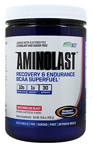 Gaspari Nutrition AminoLast 420g Watermelon Blast - Default Title - Amino Acids and BCAAs at MySupplementShop by Gaspari Nutrition