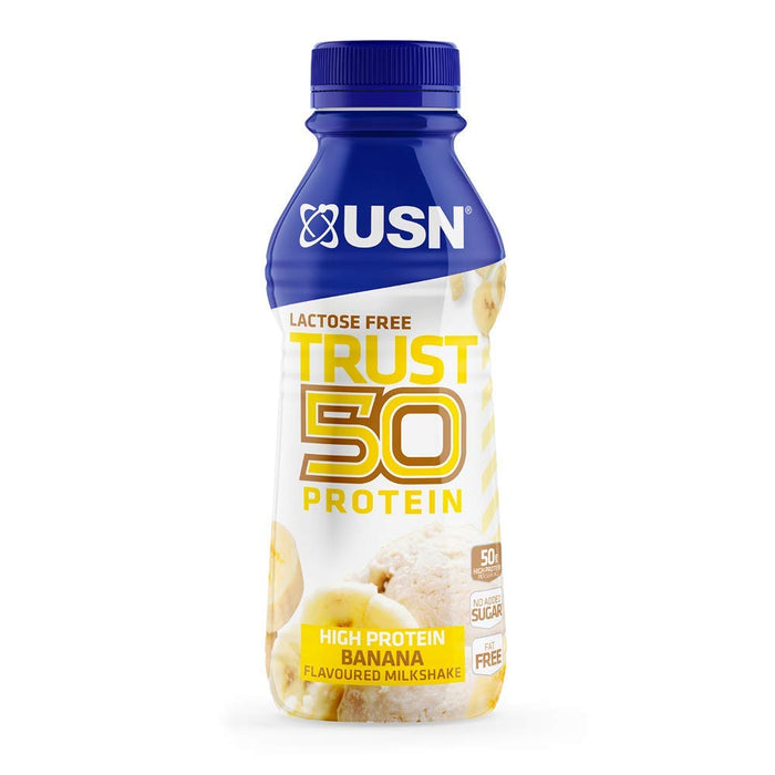 USN TRUST Protein 50 6x500ml Banana - Health Supplements at MySupplementShop by USN