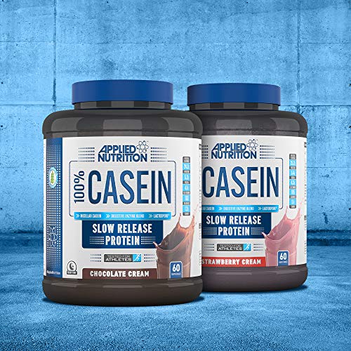 Applied Nutrition Casein 1.8kg Strawberry | High-Quality Sports Nutrition | MySupplementShop.co.uk