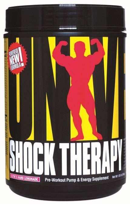 Universal Nutrition Shock Therapy, Clyde's Original Lemonade - 840 grams | High-Quality Nitric Oxide Boosters | MySupplementShop.co.uk