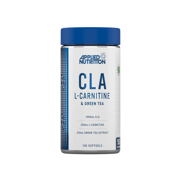 Applied Nutrition CLA L-Carnitine & Green Tea - 100 softgels | High-Quality Slimming and Weight Management | MySupplementShop.co.uk