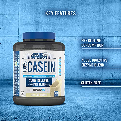 Applied Nutrition Casein 1.8kg Strawberry - Protein at MySupplementShop by Applied Nutrition