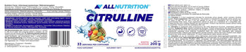 Allnutrition Citrulline, Exotic - 200g | High-Quality Combination Multivitamins & Minerals | MySupplementShop.co.uk