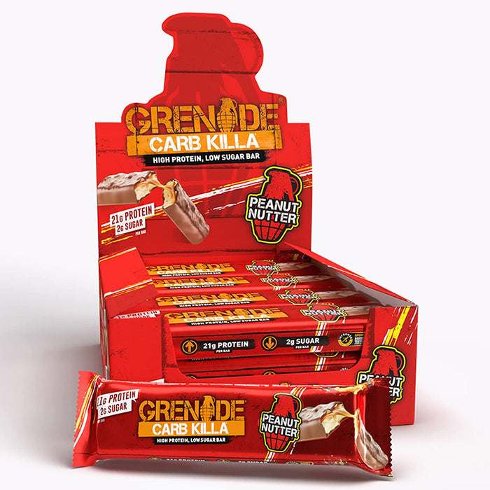 Grenade High Protein Low Sugar Bar 12 x 60g - Protein Bars at MySupplementShop by Grenade