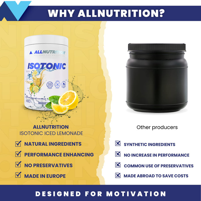 Allnutrition Isotonic, Iced Lemonade - 700 grams - Vitamins & Minerals at MySupplementShop by Allnutrition