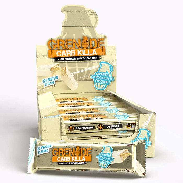 Grenade High Protein Low Sugar Bar 12 x 60g - Protein Bars at MySupplementShop by Grenade