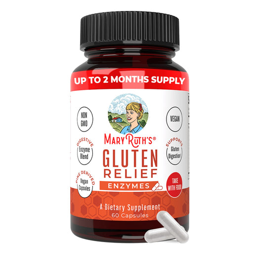 MaryRuth Organics Gluten Digestive Enzymes - 60 caps | High-Quality Digestive Enzyme | MySupplementShop.co.uk