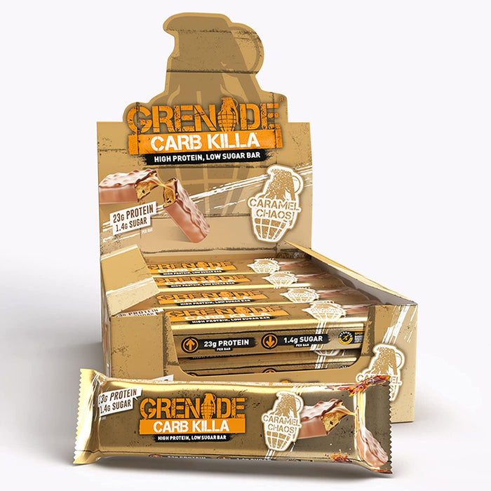 Grenade High Protein Low Sugar Bar 12 x 60g - Protein Bars at MySupplementShop by Grenade