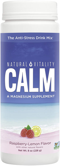 Natural Vitality Natural Calm, Sweet Lemon - 453 grams | High-Quality Vitamins & Minerals | MySupplementShop.co.uk