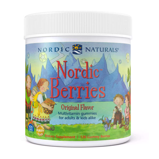 Nordic Berries Multivitamin, Original Flavor - 120 gummy berries | High-Quality Combination Multivitamins & Minerals | MySupplementShop.co.uk