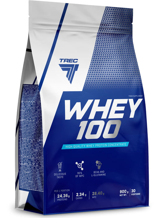 Trec Nutrition Whey 100, Vanilla - 900 grams - Protein at MySupplementShop by Trec Nutrition