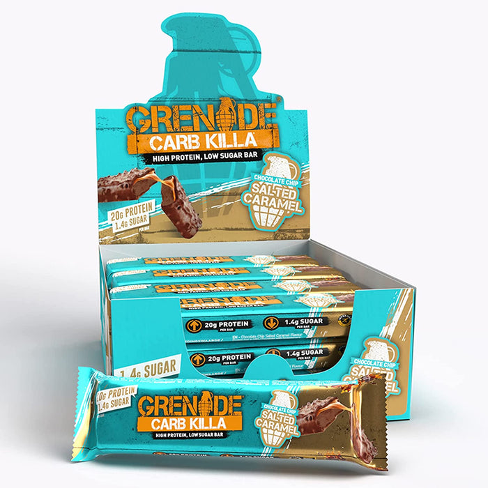 Grenade High Protein Low Sugar Bar 12 x 60g - Protein Bars at MySupplementShop by Grenade