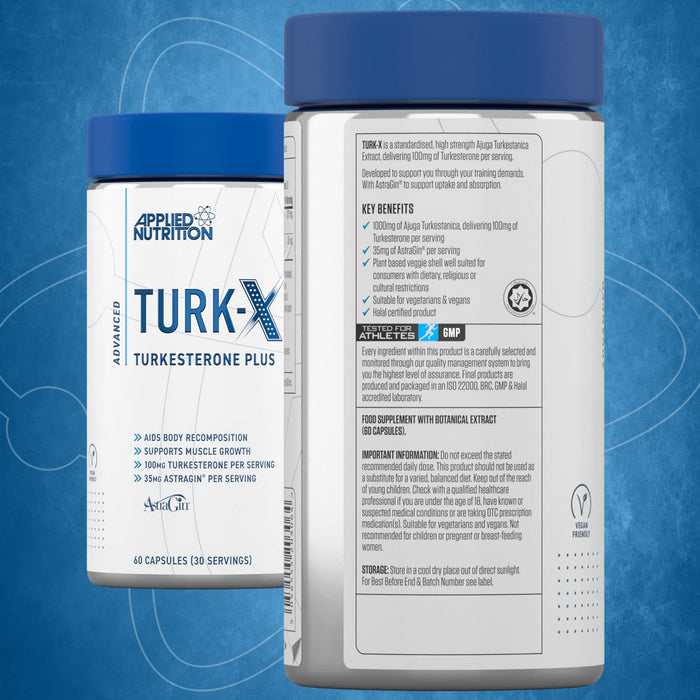 Applied Nutrition Turk X 60Caps - Natural Testosterone Support at MySupplementShop by Applied Nutrition