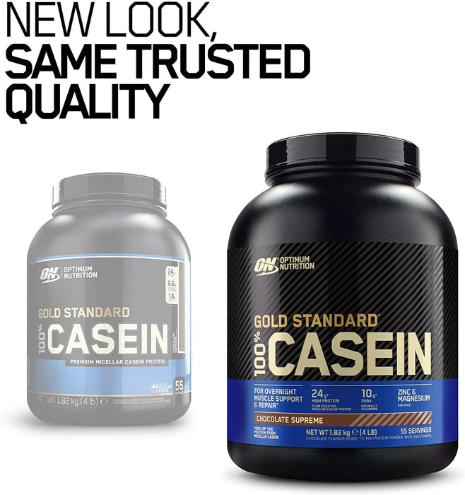 Optimum Nutrition Gold Standard 100% Casein 1.82kg | High-Quality Sports Nutrition | MySupplementShop.co.uk