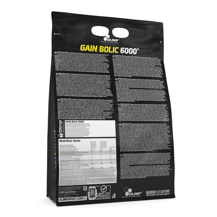 Olimp Nutrition Gain Bolic 6000, Vanilla - 6800 grams - Weight Gainers & Carbs at MySupplementShop by Olimp Nutrition