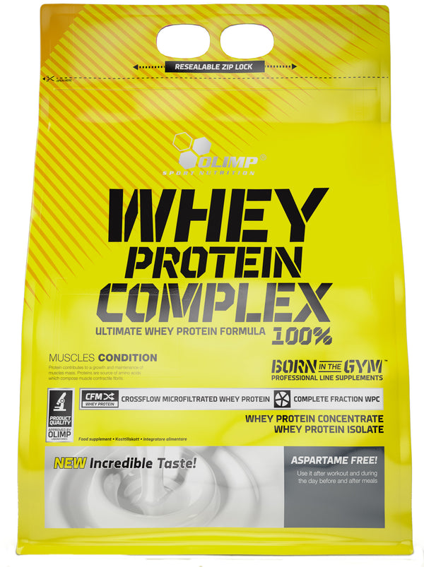 Olimp Nutrition Whey Protein Complex 100%, Vanilla - 2270 grams | High-Quality Protein | MySupplementShop.co.uk