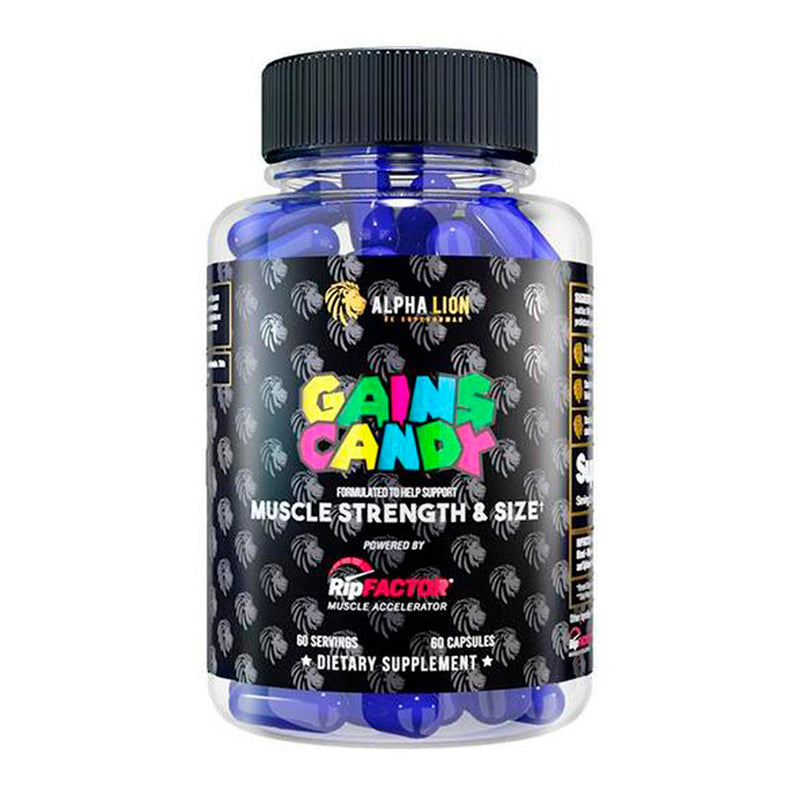 Alpha Lion Gains Candy RipFactor 60Caps - Sports Nutrition at MySupplementShop by Alpha Lion