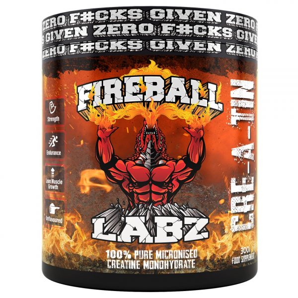 Fireball Labz Cre-A-Tin 300g - Supplements at MySupplementShop by Fireball Labz