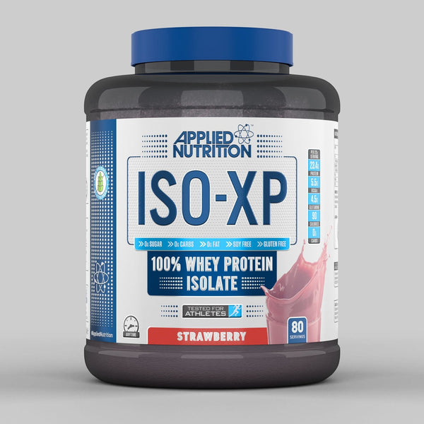 Applied Nutrition ISO-XP 2kg Strawberry | High-Quality Nutrition Drinks & Shakes | MySupplementShop.co.uk