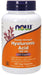 NOW Foods Hyaluronic Acid, 100mg Double Strength - 120 vcaps - Joint Support at MySupplementShop by NOW Foods