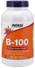 NOW Foods Vitamin B-100 - 250 vcaps - Vitamins & Minerals at MySupplementShop by NOW Foods