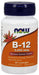 NOW Foods Vitamin B-12 with Folic Acid, 5000mcg - 60 lozenges - Vitamins & Minerals at MySupplementShop by NOW Foods