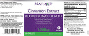 Natrol Cinnamon Extract, 1000mg - 80 tabs - Health and Wellbeing at MySupplementShop by Natrol