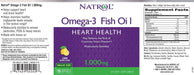 Natrol Omega-3 Fish Oil, 1000mg - 150 softgels - Omegas, EFAs, CLA, Oils at MySupplementShop by Natrol
