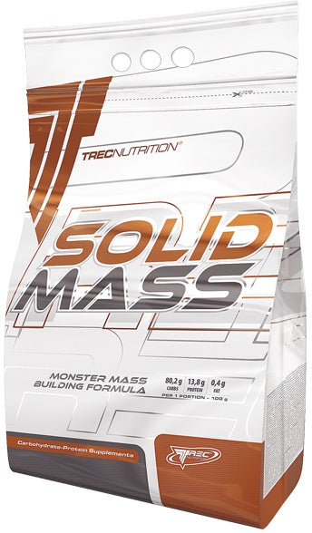 Trec Nutrition Solid Mass, Creamy Strawberry - 5800 grams - Default Title - Weight Gainers & Carbs at MySupplementShop by Trec Nutrition